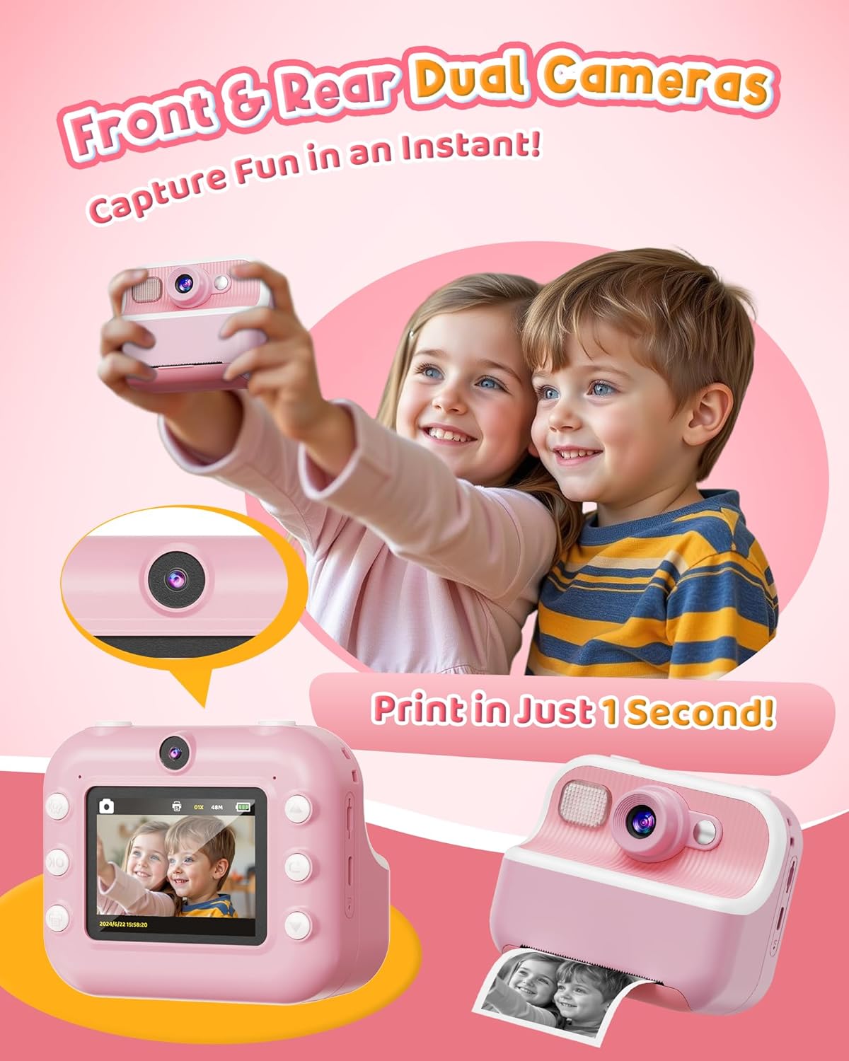 DUDUDRAGON instant print kids camera

DUDUDRAGON dual selfie camera for kids

DUDUDRAGON kids digital camera with 1080P video

DUDUDRAGON toddler camera gift for ages 3-12

DUDUDRAGON children’s instant photo camera

DUDUDRAGON kids camera with filters and frames

DUDUDRAGON portable travel camera for kids

DUDUDRAGON safe shockproof camera for toddlers

DUDUDRAGON kids camera with 32GB SD card

DUDUDRAGON birthday gift camera for boys and girls