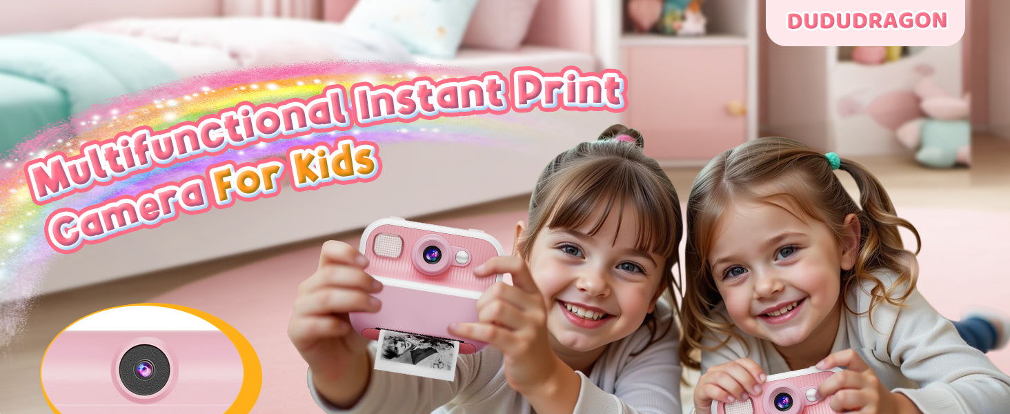 DUDUDRAGON instant print kids camera

DUDUDRAGON dual selfie camera for kids

DUDUDRAGON kids digital camera with 1080P video

DUDUDRAGON toddler camera gift for ages 3-12

DUDUDRAGON children’s instant photo camera

DUDUDRAGON kids camera with filters and frames

DUDUDRAGON portable travel camera for kids

DUDUDRAGON safe shockproof camera for toddlers

DUDUDRAGON kids camera with 32GB SD card

DUDUDRAGON birthday gift camera for boys and girls
